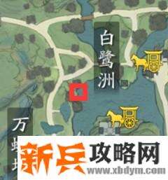 天涯明月刀手游胜景录东越坐标位置攻略