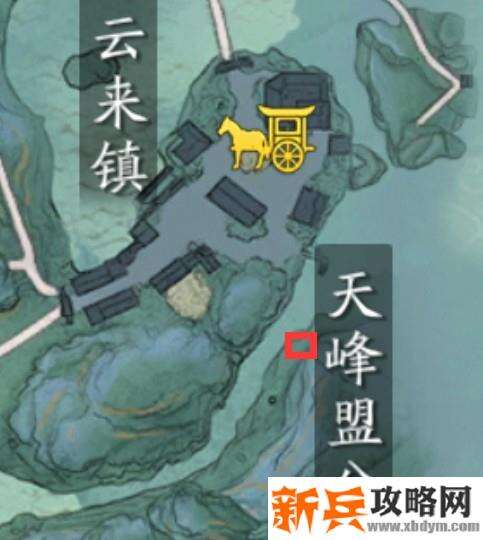 天涯明月刀手游胜景录巴蜀坐标位置攻略