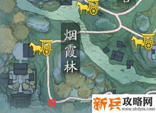 天涯明月刀手游胜景录巴蜀坐标位置攻略