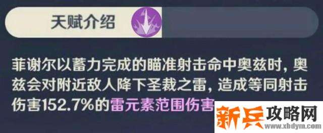 原神《Project》菲谢尔评测