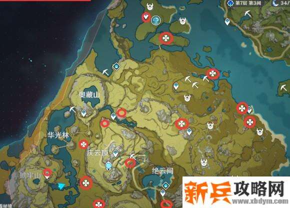 原神《Project》骗骗花隐藏位置在哪？