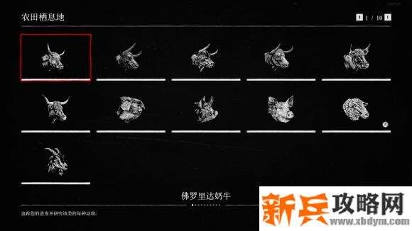 荒野大镖客2《RedDeadRedemption2》博物学动物图鉴100%收集攻略