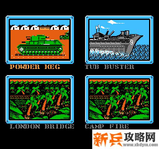 FC游戏《铁鹰战士3》图文攻略