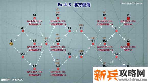 战舰少女R浩瀚的战场EX4攻略