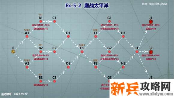 战舰少女R浩瀚的战场EX5攻略