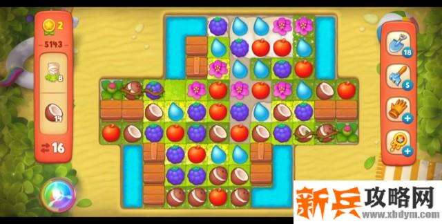 梦幻花园第5143关怎么过？ 梦幻花园攻略第5143关