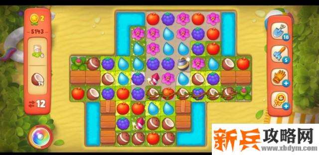 梦幻花园第5143关怎么过？ 梦幻花园攻略第5143关