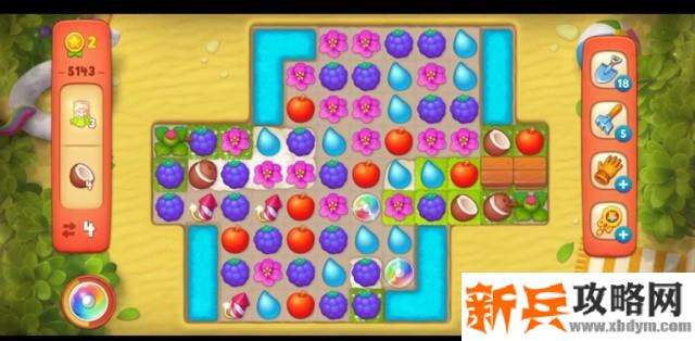 梦幻花园第5143关怎么过？ 梦幻花园攻略第5143关