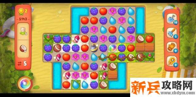 梦幻花园第5143关怎么过？ 梦幻花园攻略第5143关