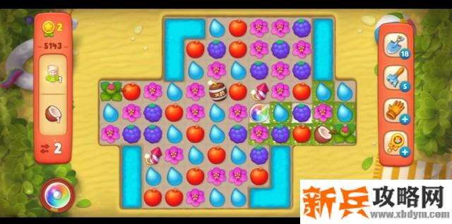 梦幻花园第5143关怎么过？ 梦幻花园攻略第5143关