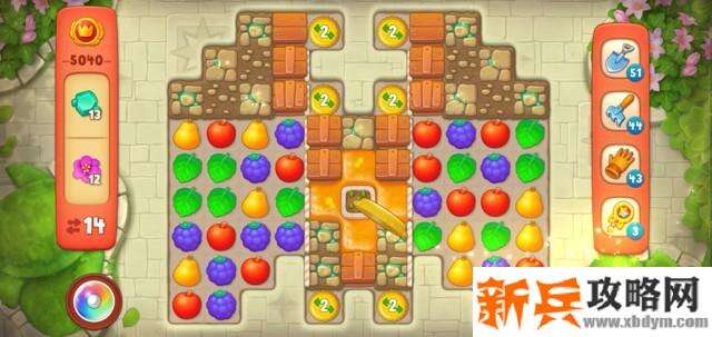 梦幻花园第5040关怎么过？ 梦幻花园攻略第5040关