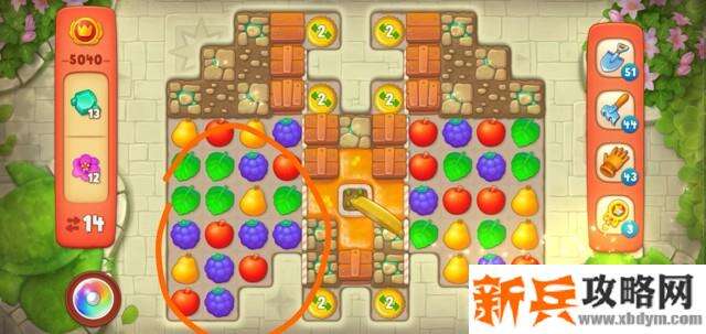 梦幻花园第5040关怎么过？ 梦幻花园攻略第5040关