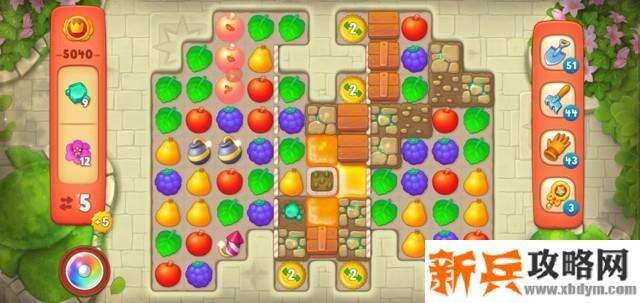 梦幻花园第5040关怎么过？ 梦幻花园攻略第5040关