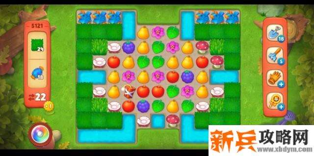 梦幻花园第5121关怎么过？ 梦幻花园攻略第5121关