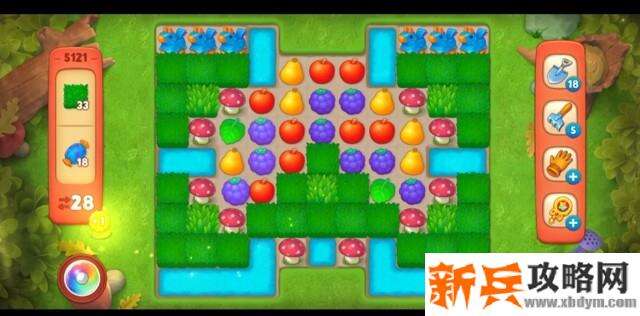 梦幻花园第5121关怎么过？ 梦幻花园攻略第5121关