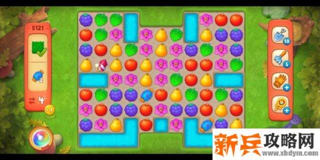 梦幻花园第5121关怎么过？ 梦幻花园攻略第5121关