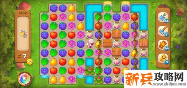 梦幻花园第5102关怎么过? 梦幻花园攻略第5102关