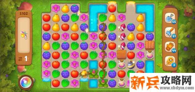 梦幻花园第5102关怎么过? 梦幻花园攻略第5102关