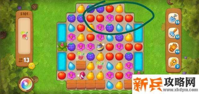 梦幻花园第5101关怎么过？ 梦幻花园攻略第5101关