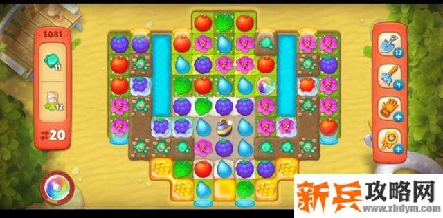 梦幻花园第5081关怎么过？ 梦幻花园攻略第5081关