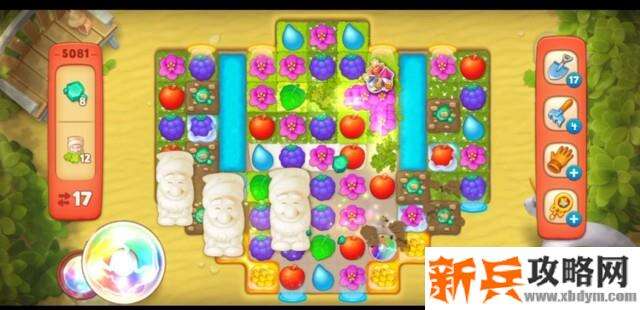 梦幻花园第5081关怎么过？ 梦幻花园攻略第5081关
