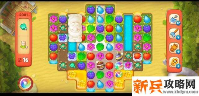 梦幻花园第5081关怎么过？ 梦幻花园攻略第5081关