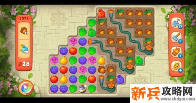 梦幻花园第5073关怎么过? 梦幻花园攻略第5073关