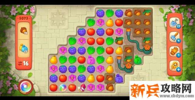 梦幻花园第5073关怎么过? 梦幻花园攻略第5073关