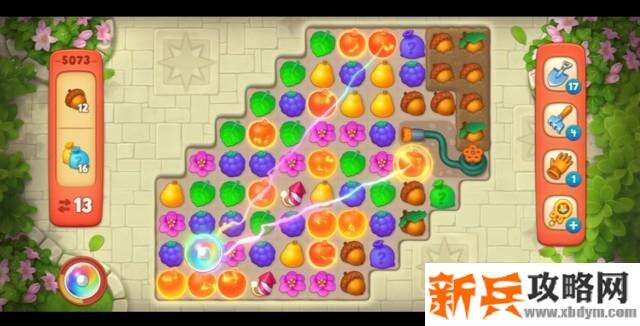 梦幻花园第5073关怎么过? 梦幻花园攻略第5073关