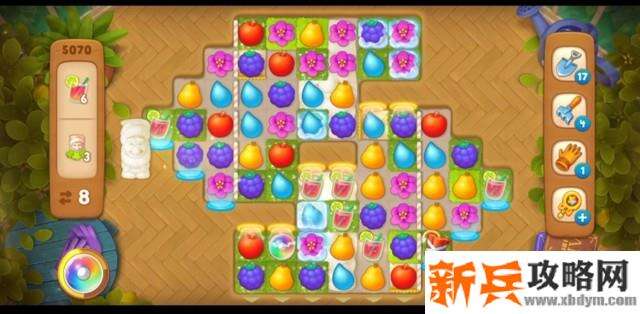 梦幻花园第5070关怎么过？ 梦幻花园攻略第5070关