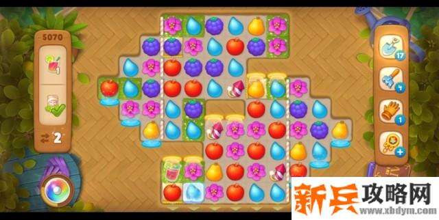 梦幻花园第5070关怎么过？ 梦幻花园攻略第5070关