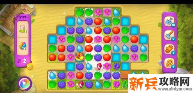 梦幻花园第5119关怎么过？ 梦幻花园攻略第5119关