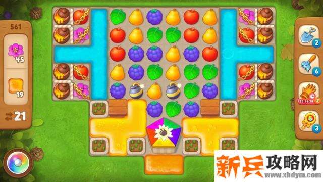 梦幻花园第561关怎么过？ 梦幻花园攻略第561关