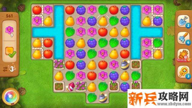 梦幻花园第561关怎么过？ 梦幻花园攻略第561关