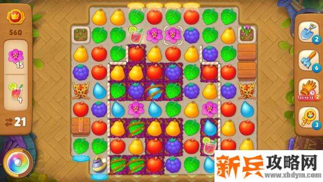 梦幻花园第560关怎么过？ 梦幻花园攻略第560关