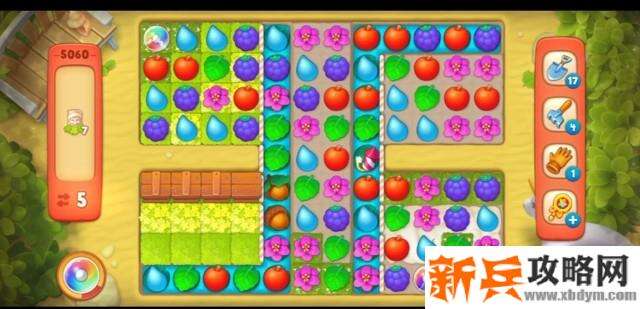 梦幻花园第5060关怎么过? 梦幻花园攻略第5060关