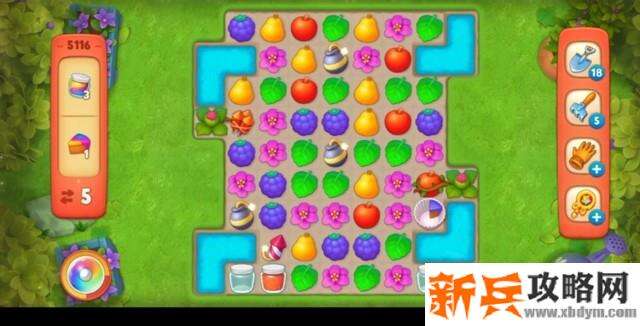 梦幻花园第5116关怎么过？ 梦幻花园攻略第5116关