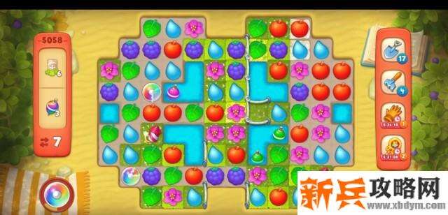 梦幻花园第5058关怎么过? 梦幻花园攻略第5058关