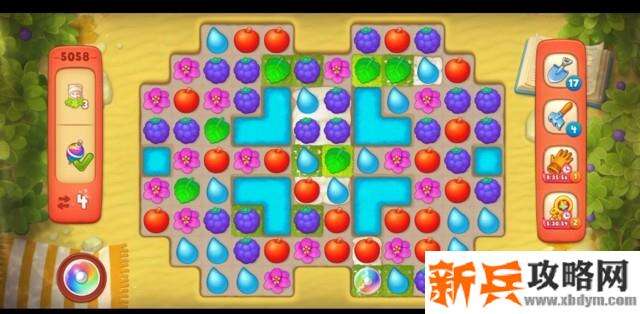 梦幻花园第5058关怎么过? 梦幻花园攻略第5058关