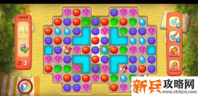 梦幻花园第5058关怎么过? 梦幻花园攻略第5058关