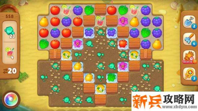 梦幻花园第558关怎么过? 梦幻花园攻略第558关