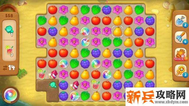 梦幻花园第558关怎么过? 梦幻花园攻略第558关