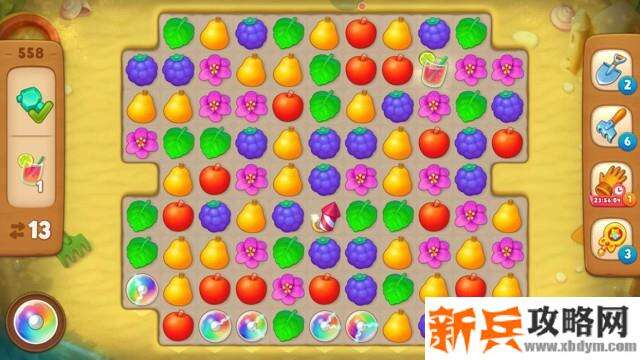 梦幻花园第558关怎么过? 梦幻花园攻略第558关