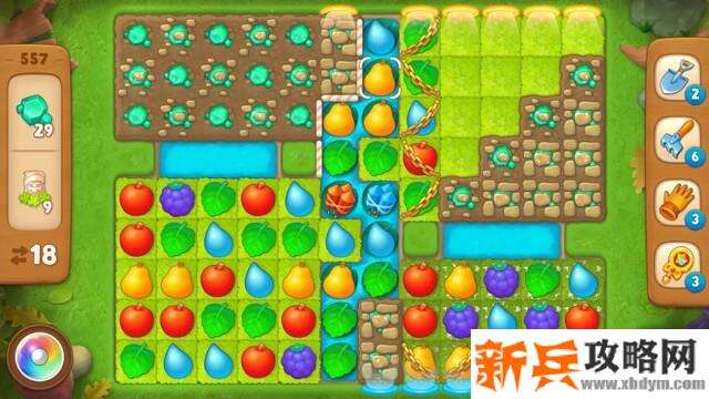 梦幻花园第557关怎么过？ 梦幻花园攻略第557关