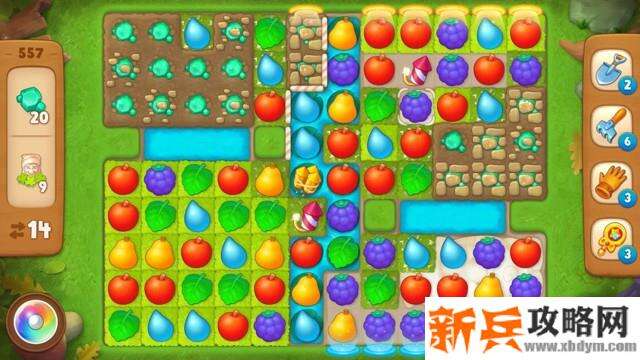 梦幻花园第557关怎么过？ 梦幻花园攻略第557关