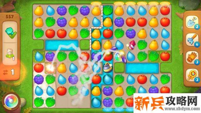 梦幻花园第557关怎么过？ 梦幻花园攻略第557关