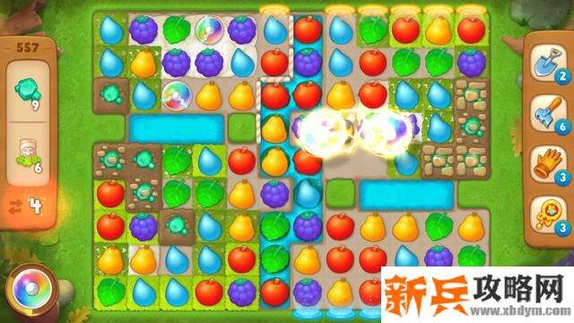 梦幻花园第557关怎么过？ 梦幻花园攻略第557关