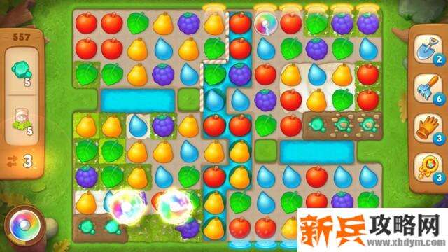 梦幻花园第557关怎么过？ 梦幻花园攻略第557关