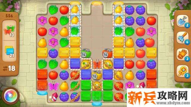 梦幻花园第556关怎么过？ 梦幻花园攻略第556关