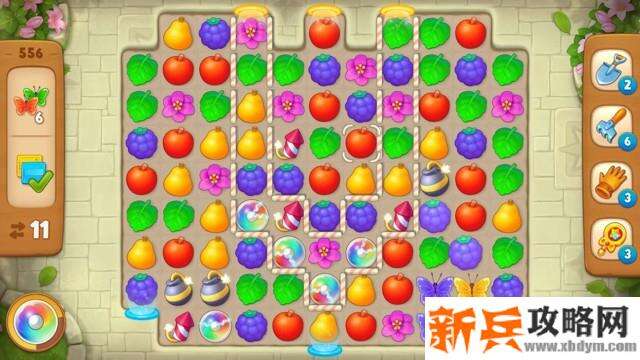 梦幻花园第556关怎么过？ 梦幻花园攻略第556关